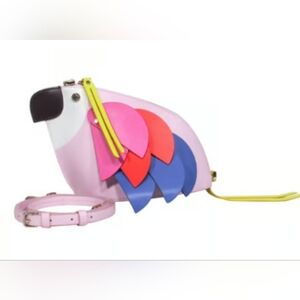 KATE SPADE NEW YORK Flock Party Parrot Crossbody Bag New with Tag!